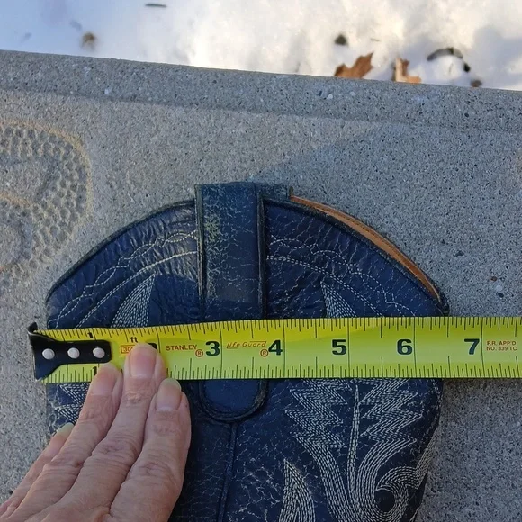 Old Gringo Distressed Blue Boot Sz 9.5B - Picture 12 of 16